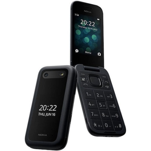 Nokia 2660 Flip Dual SIM Κινητό με Κουμπιά (Ελληνικό Μενού) 