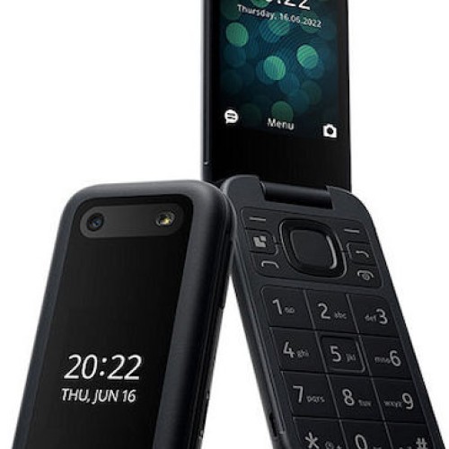 Nokia 2660 Flip Dual SIM Κινητό με Κουμπιά (Ελληνικό Μενού) 