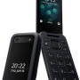 Nokia 2660 Flip Dual SIM Κινητό με Κουμπιά (Ελληνικό Μενού) 