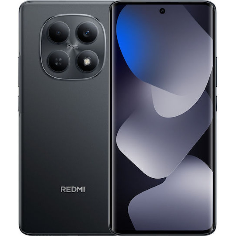 Xiaomi Redmi Note 15 4G NFC Dual SIM (8/256GB) Μαύρο
