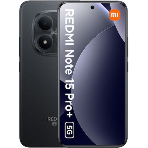 Xiaomi Redmi Note 15 Pro+ 5G Dual SIM (12/512GB) Black