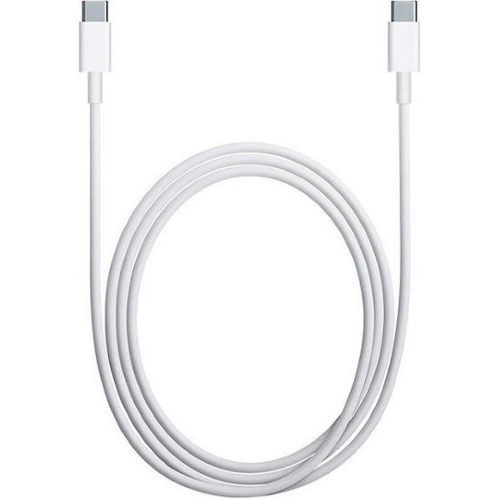 Apple USB 2.0 Cable USB-C male - USB-C 20W Λευκό 1m