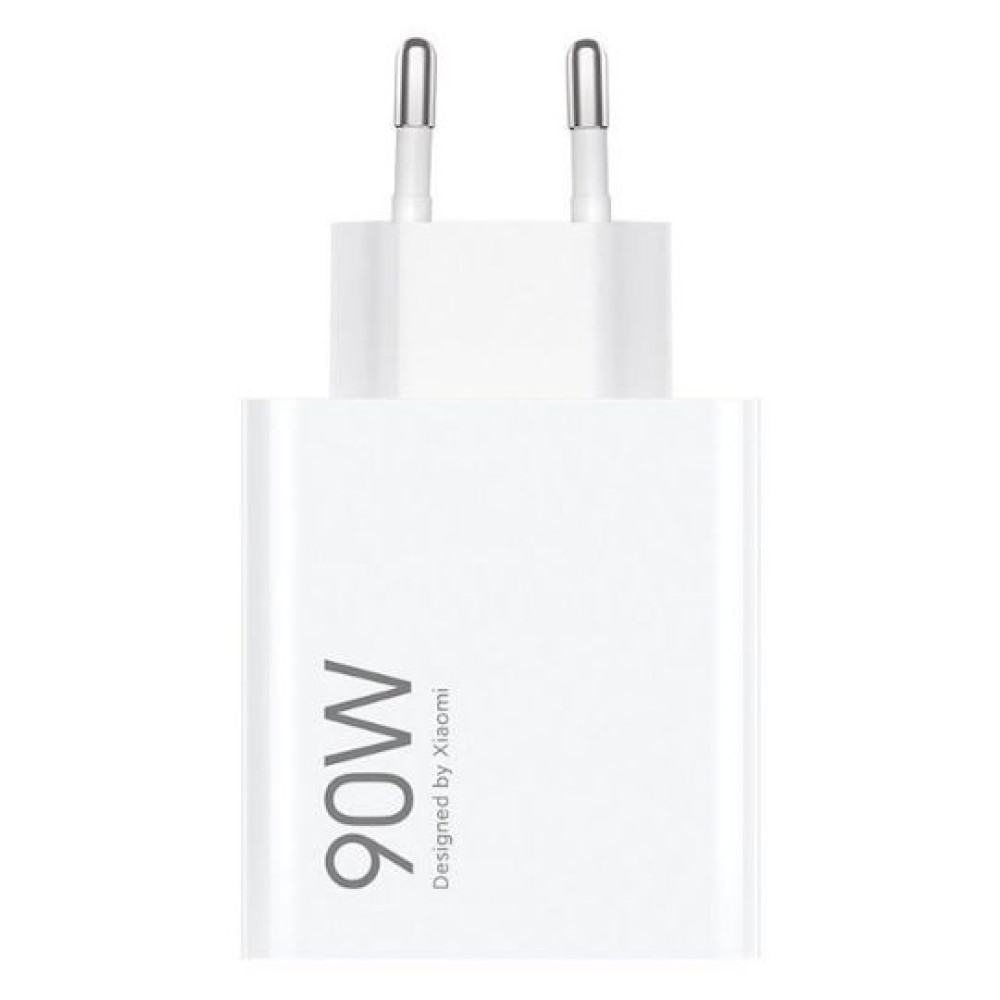 Xiaomi Φορτιστής με Καλώδιο με Θύρα USB-A 90W Quick Charge 3.0 Λευκός