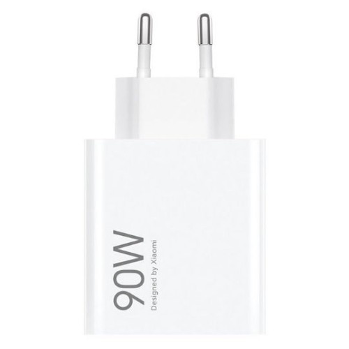 Xiaomi Φορτιστής με Καλώδιο με Θύρα USB-A 90W Quick Charge 3.0 Λευκός